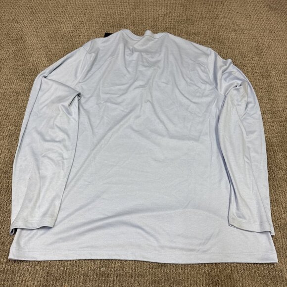 Alfani Henley T-Shirt Blue Long Sleeve Men’s Size XXL NWT - Picture 11 of 11